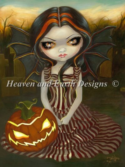 Diamond Painting Canvas - Mini Halloween Twilight